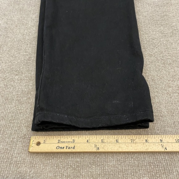 Wrangler Cowboy Cut 13MWZ Jeans Mens Size 36x32 Black Straight Denim Western New - Picture 11 of 12